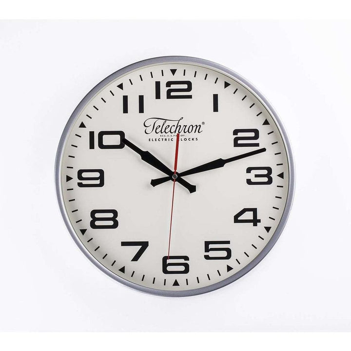 Mid Century Bedford Clock - Silver