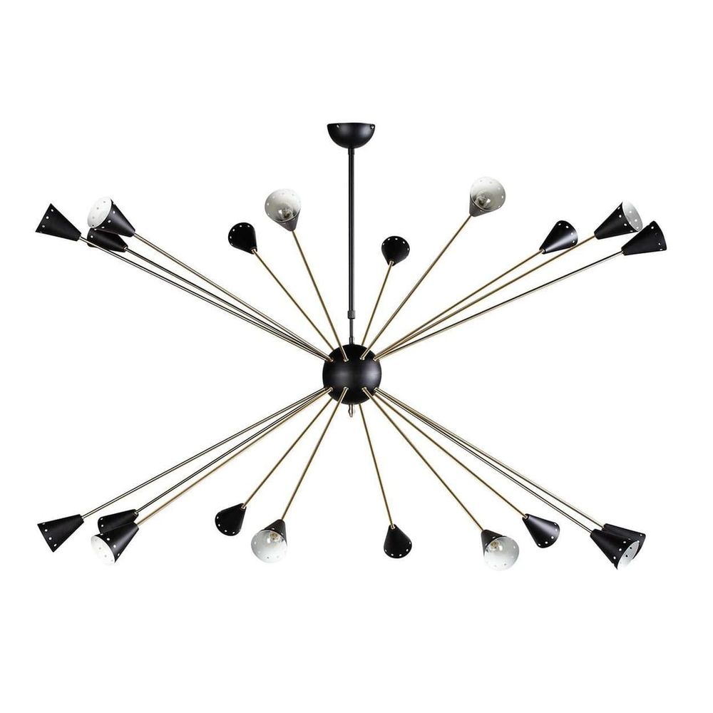 20 Light Stilnovo Sputnik Chandelier - Large