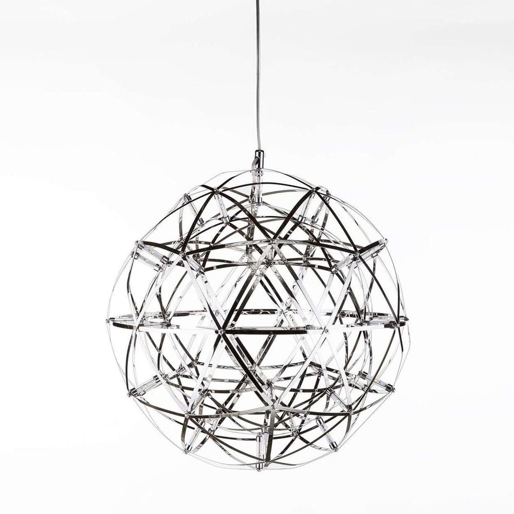 Ray LED Infinity Globe Suspension Light - 18"