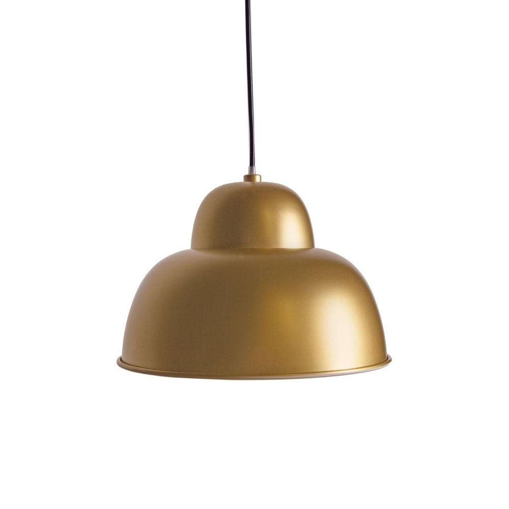 Golden Bell Domed Pendant Lamp