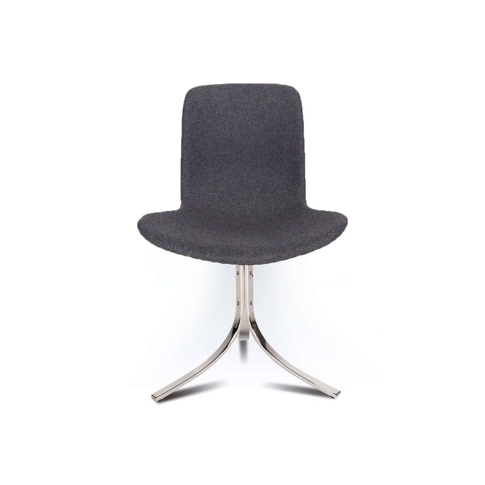Kjaerholm Trio Chair - Dark Grey