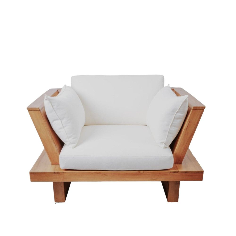 Zen Teak Platform Chair