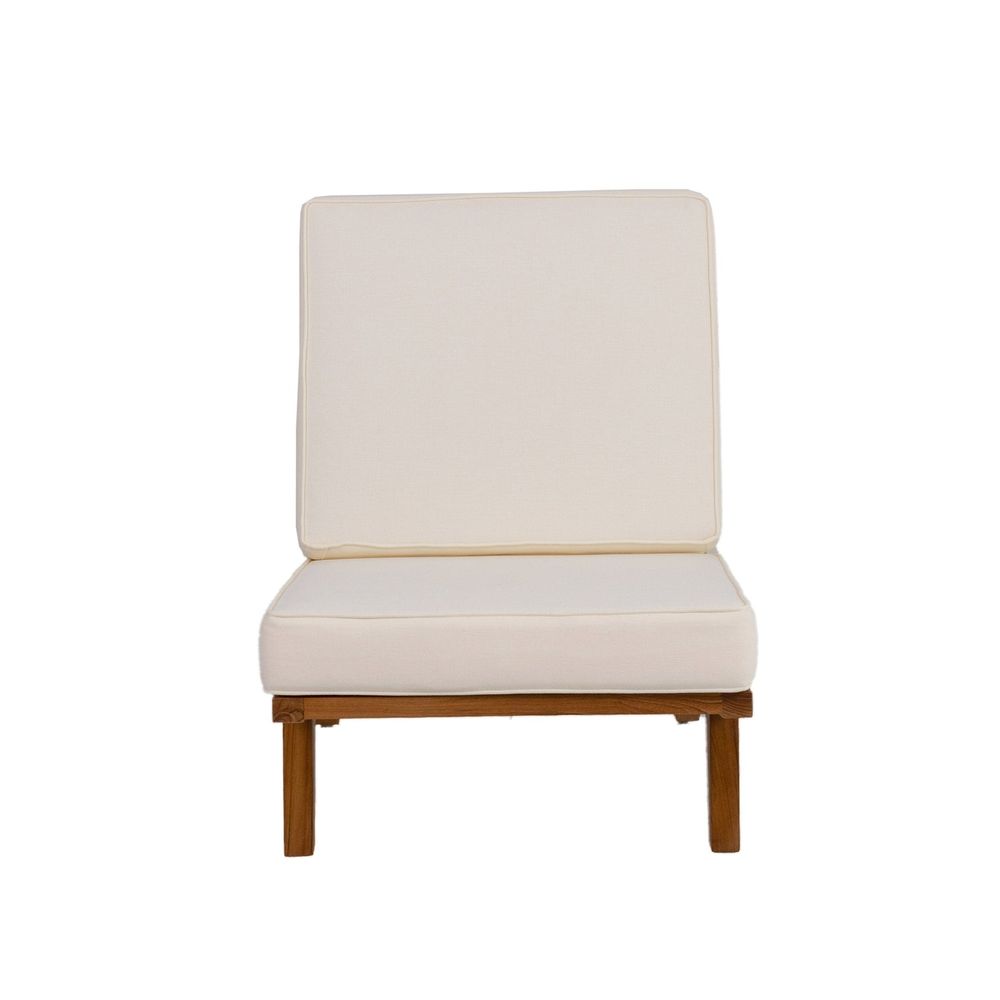 Naka Armless Platform Lounge Chair