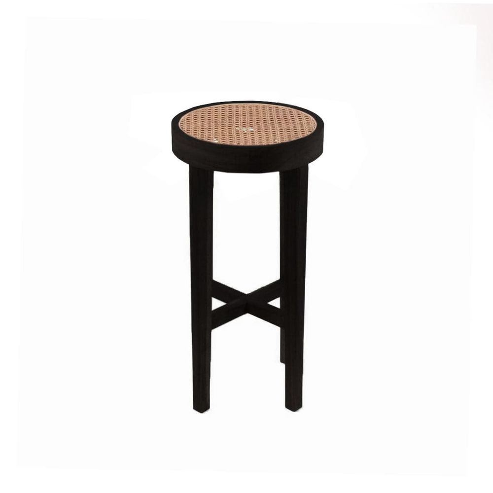 Jeanneret Round Bar Stool