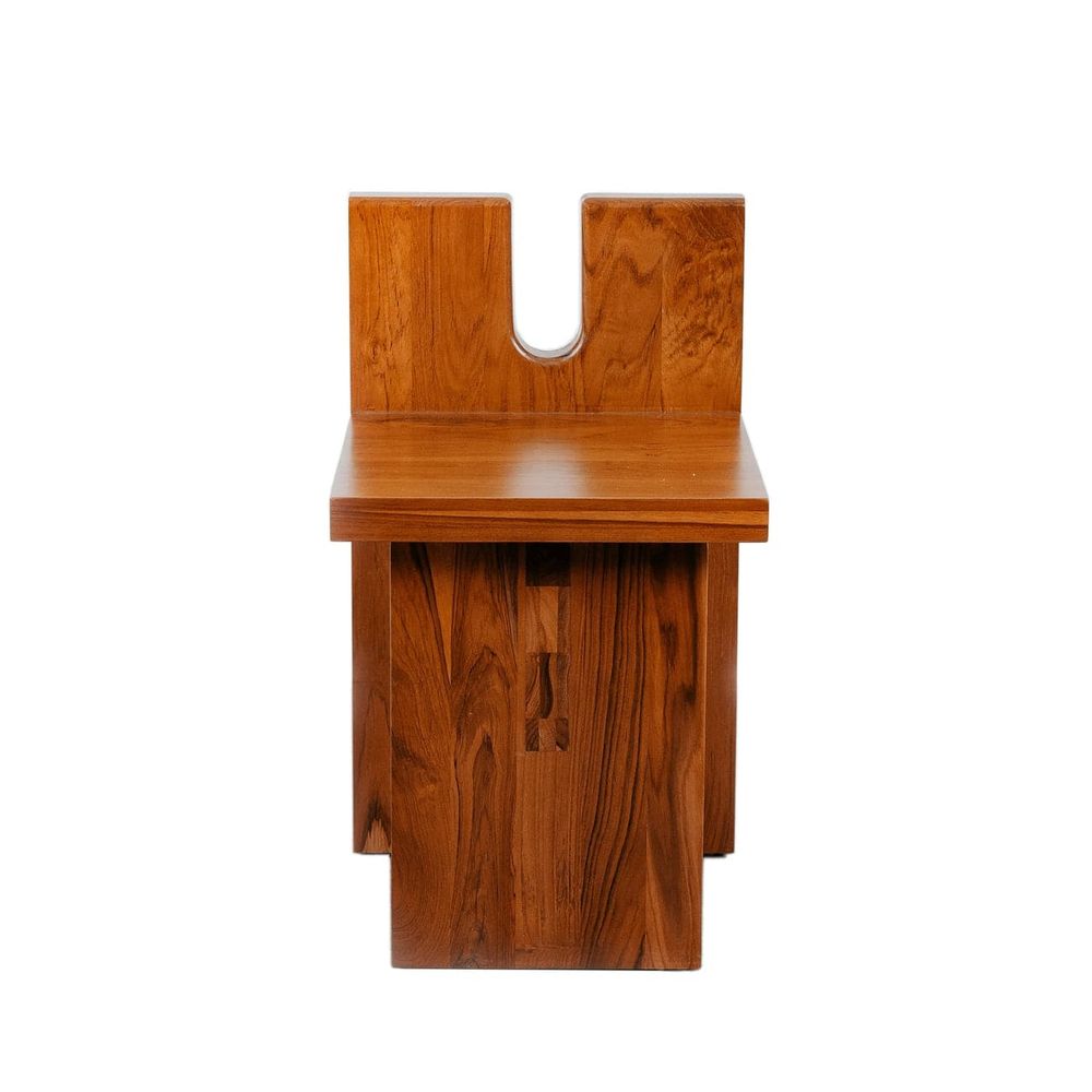 Brutalist Cowan Primitive Dining Chair
