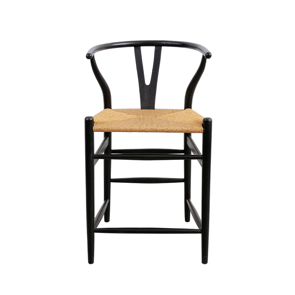 Wishbone Teak Counter Stool
