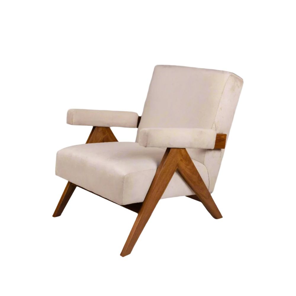 Jeanneret Upholstered Lounge Chair