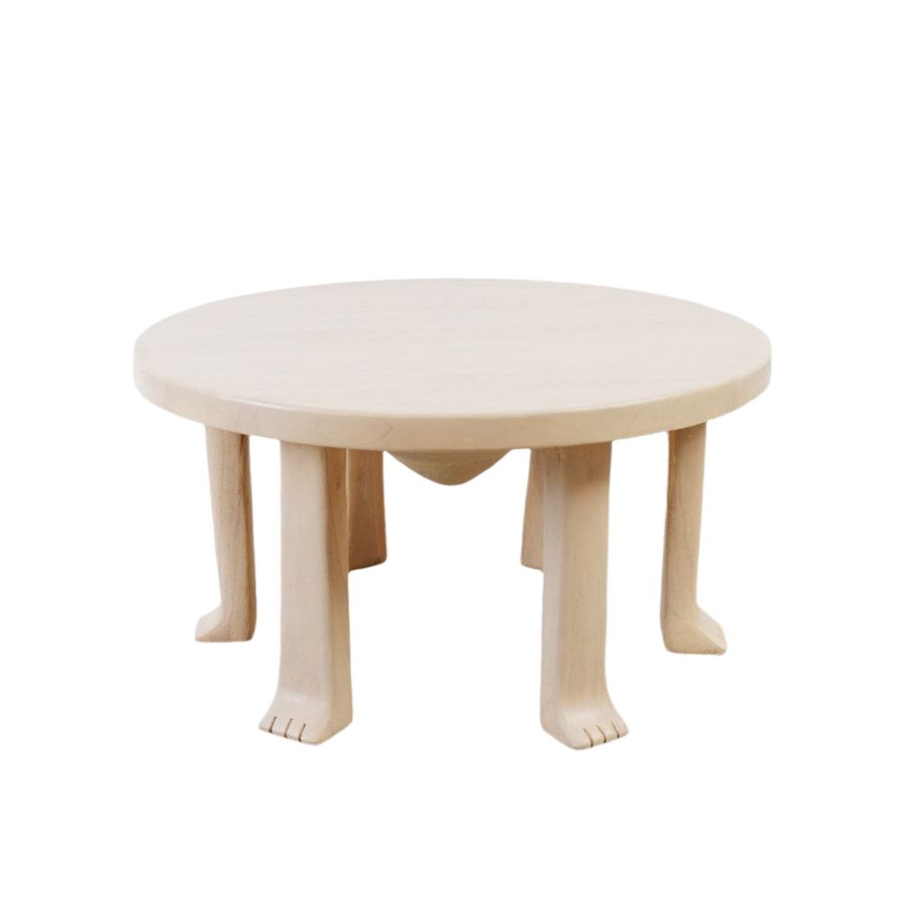 Paw Foot Round Coffee Table