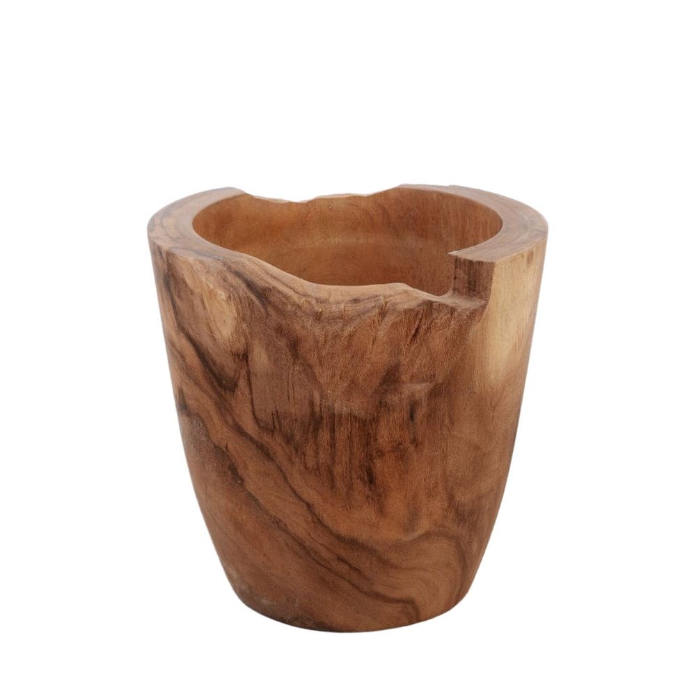 Antigonus Teak Wood Vessel
