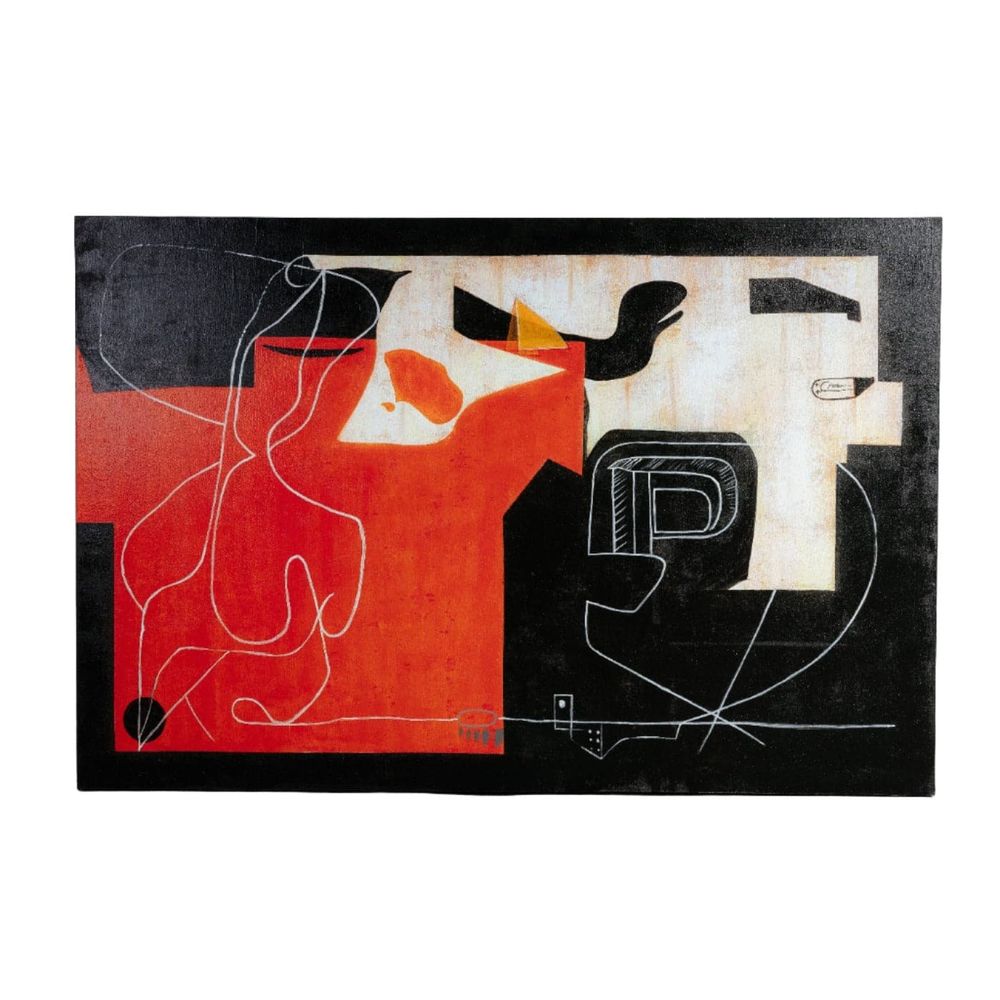 Rumination of Muted Expression Oil on Canvas 72 x 48 in