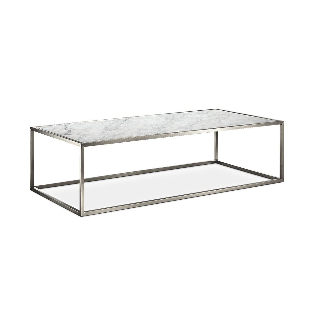 Tynd Carrara Marble Coffee Table