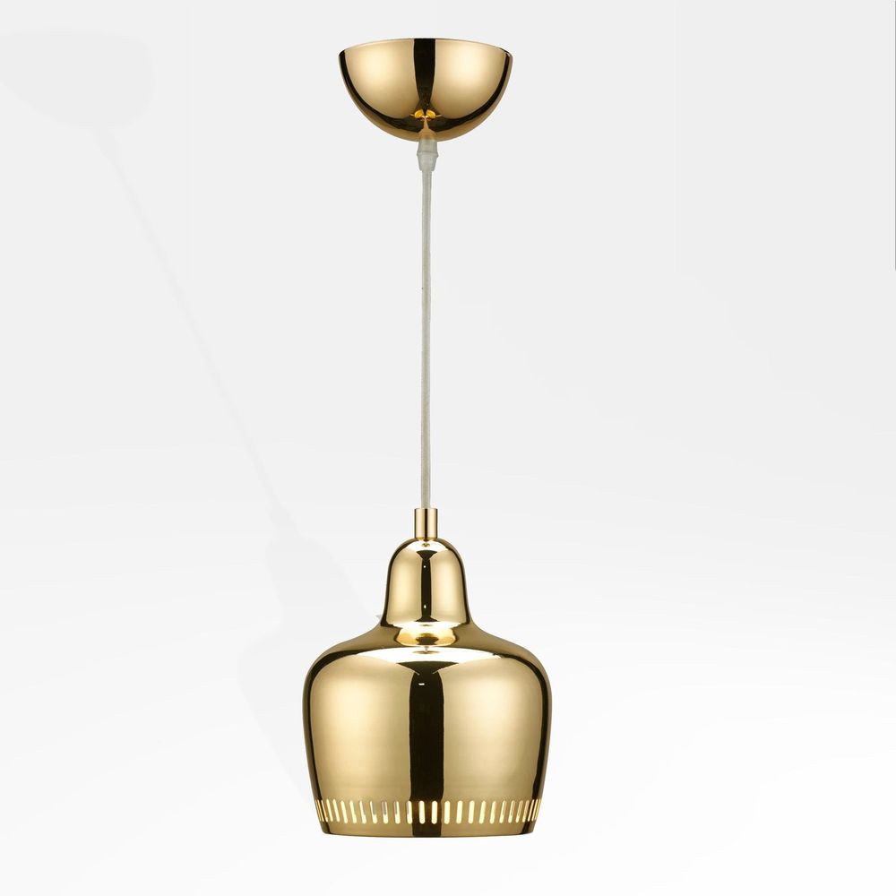 Golden Bell Lamp - Gold