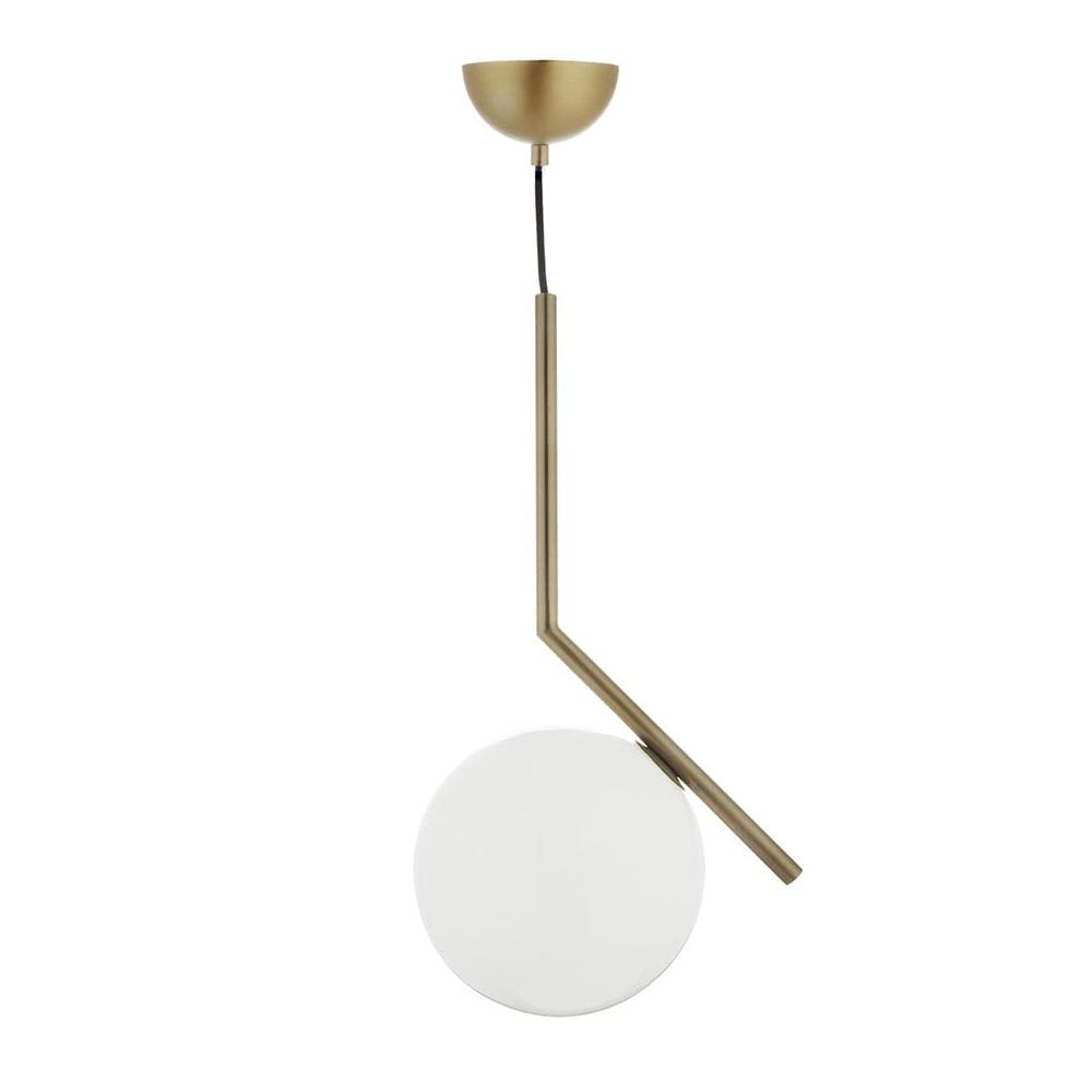 Ball Pendant Light - Brass