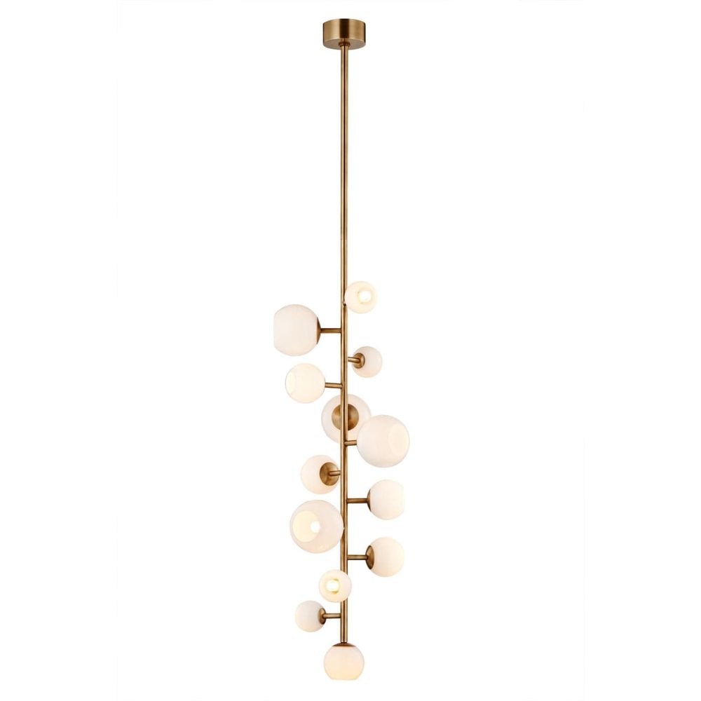 Vaccinium Branching Globe Vertical Chandelier