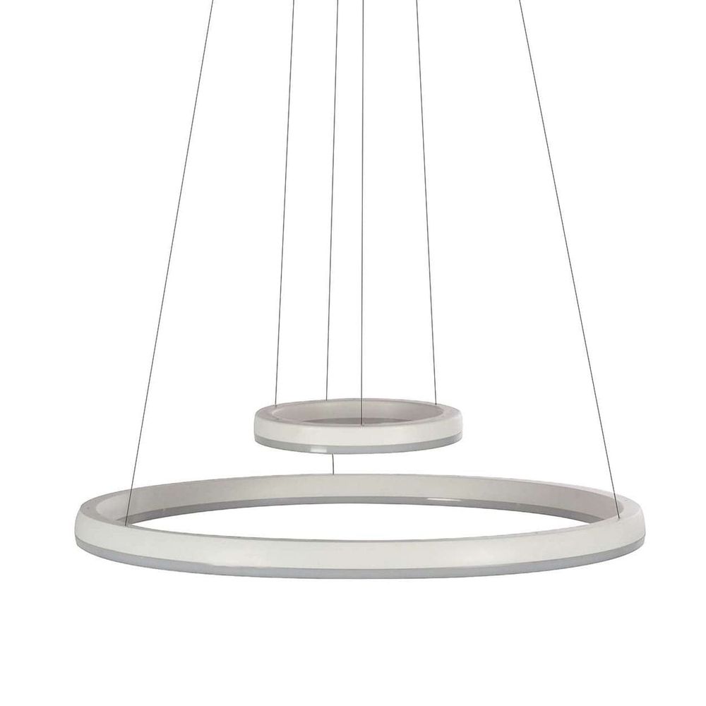 Tiered Halo Suspension Lamp